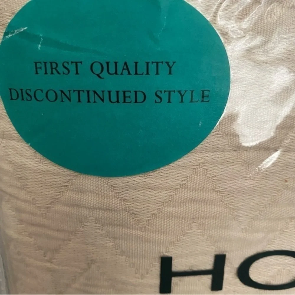 Peacock Alley Pillow Sham Turkish Cotton NEW Tan Zig Zag
